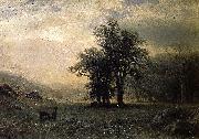 Albert Bierstadt The Open Glen, New England oil painting